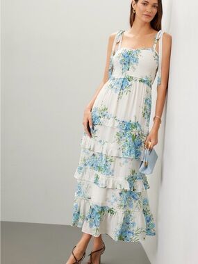 yumi kim dream silk maxi dress YUMI KIM Women's Botanical Garden Navy Dream Maxi Dress #DR2300m NWT